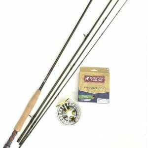 3 Weight Reel Short Fly Rod Package